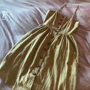 cute olive dress